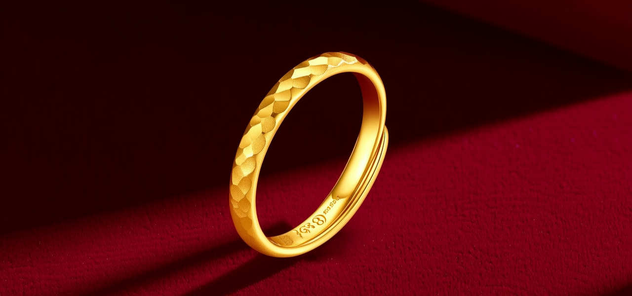 8克金戒指图片女款